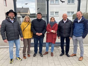 philipp grieshaber, ingrid balke, matthias teufel, dudu ulucanli, rainer hezel und thomas albrecht foto türk